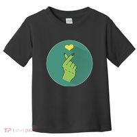 Korean Heart Zombie Toddler T-Shirt thumb 0