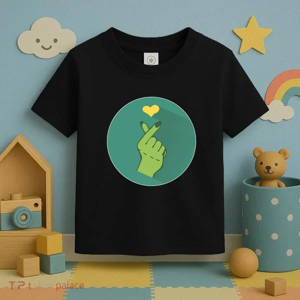 Korean Heart Zombie Toddler T-Shirt