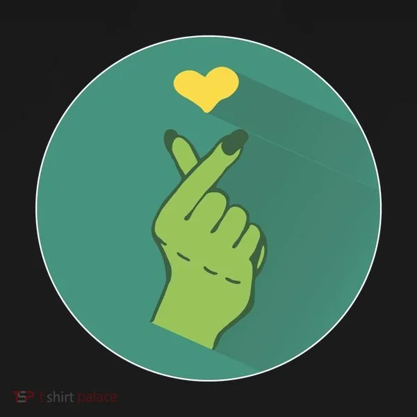 Korean Heart Zombie Toddler T-Shirt