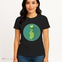 Korean Heart Zombie Women's T-Shirt thumb 4