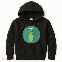 Korean Heart Zombie Kids Hoodie thumb 0