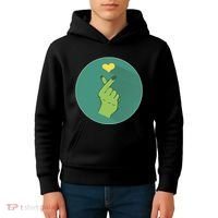 Korean Heart Zombie Kids Hoodie thumb 4