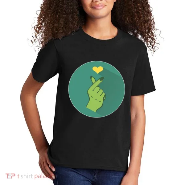 Korean Heart Zombie Kids T-Shirt