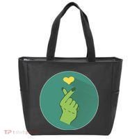 Korean Heart Zombie Tote Bag thumb 0