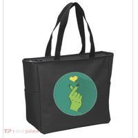 Korean Heart Zombie Tote Bag thumb 2