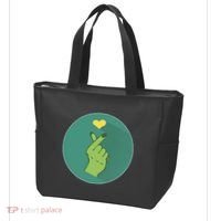 Korean Heart Zombie Tote Bag thumb 3