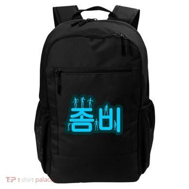 Korean Script Zombies Backpack