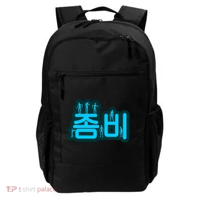 Korean Script Zombies Backpack