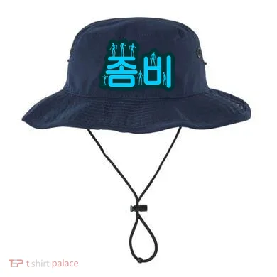 Korean Script Zombies Bucket Hat