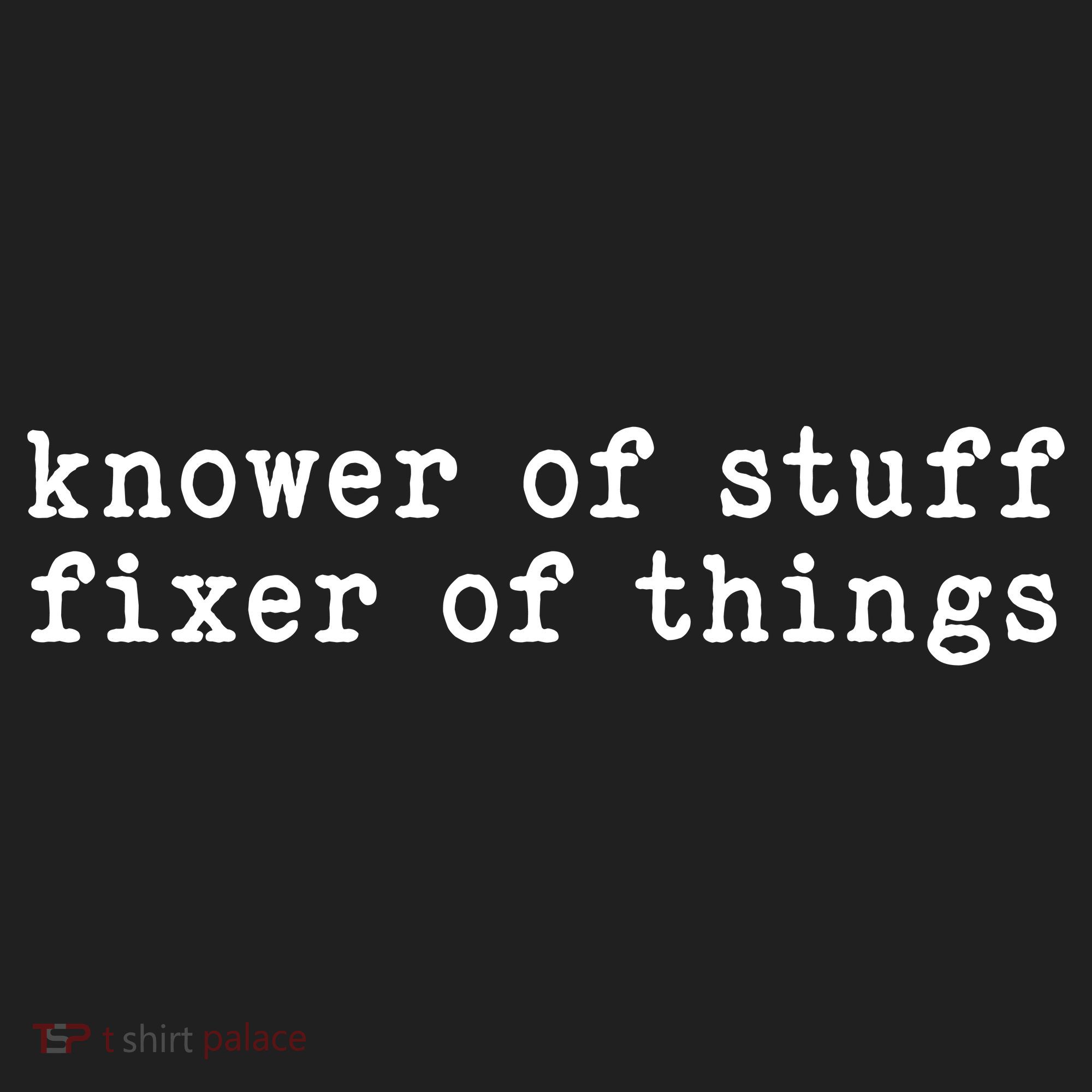 Knower Of Stuff Fixer Of Things Beanie
