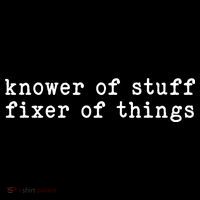 Knower Of Stuff Fixer Of Things Ornament thumb 1