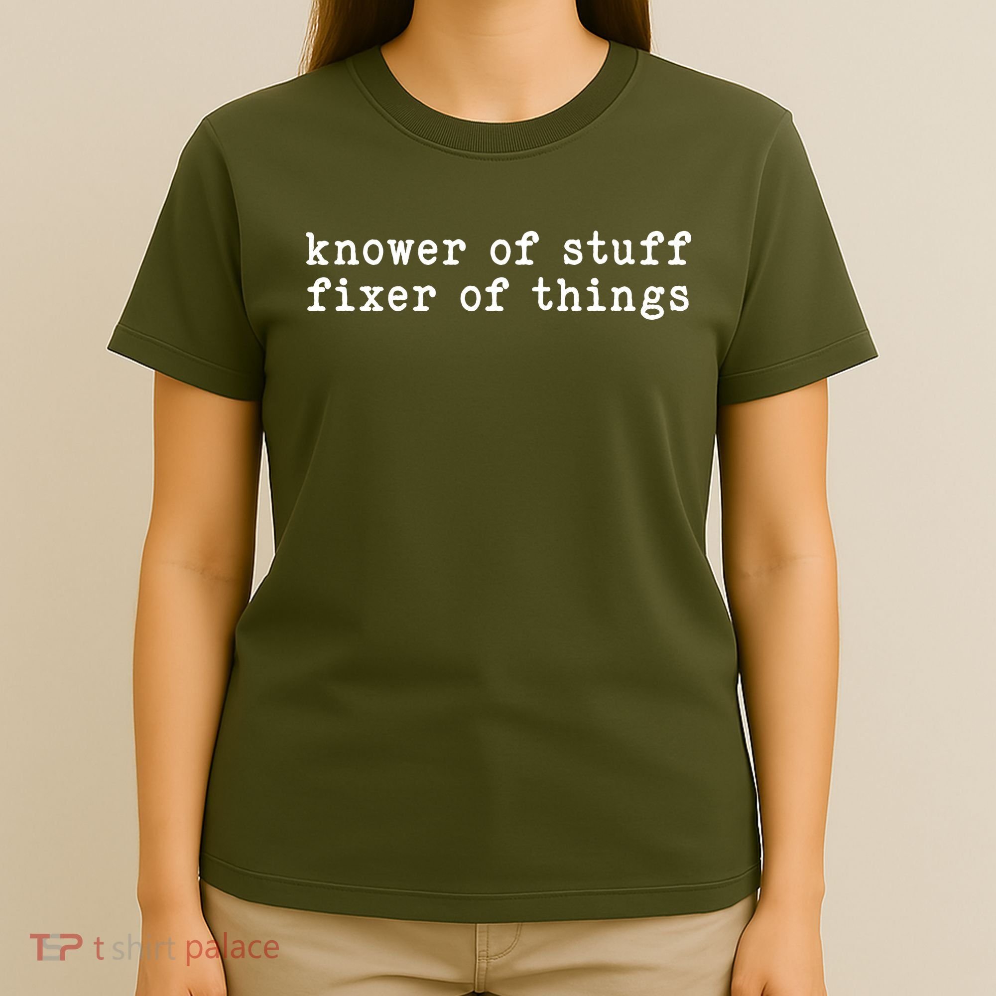 Knower Of Stuff Fixer Of Things T-Shirt