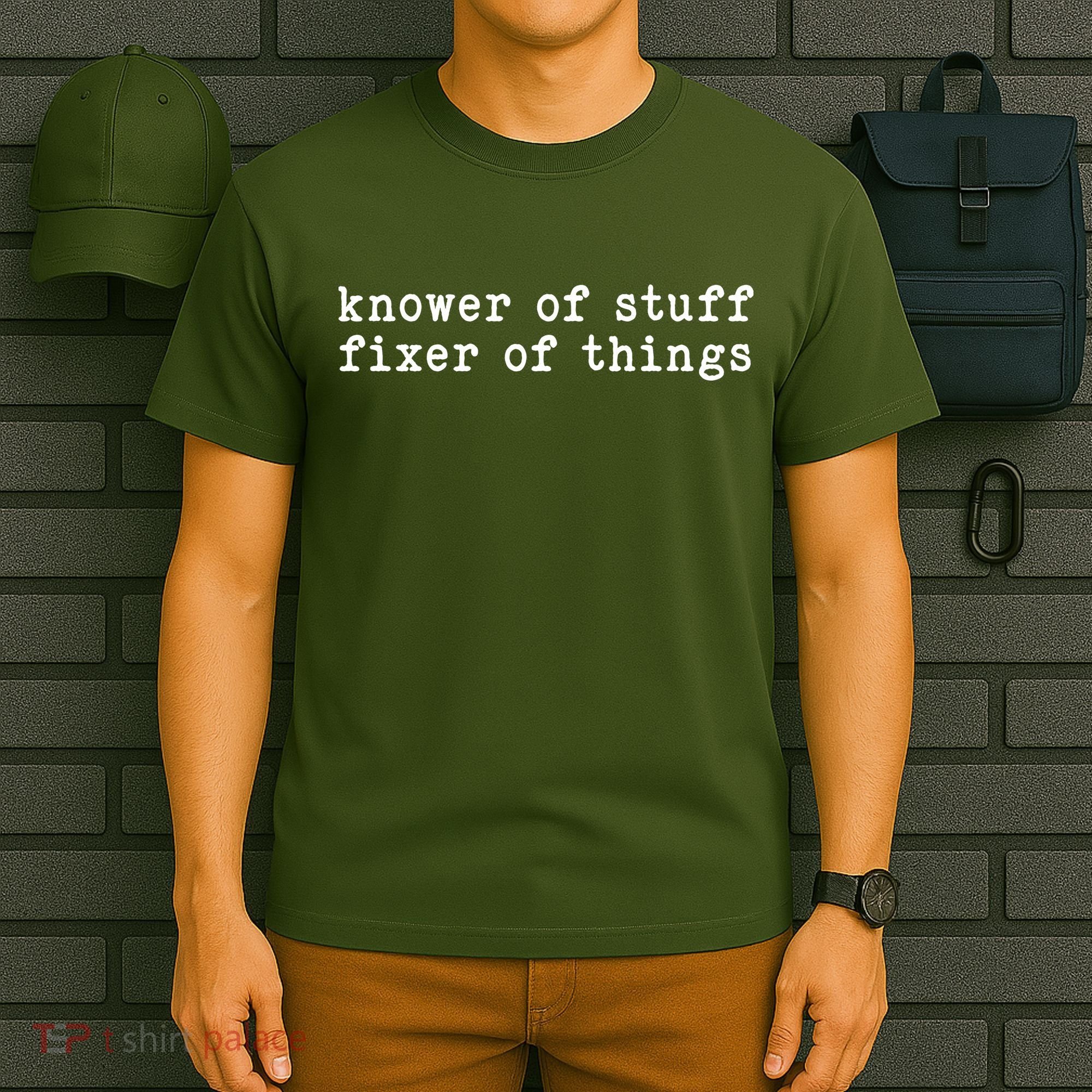Knower Of Stuff Fixer Of Things T-Shirt