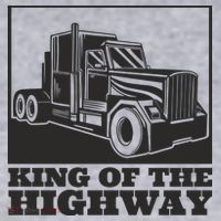 King Of The Highway Trucker Women's Sweatshirt thumb 2