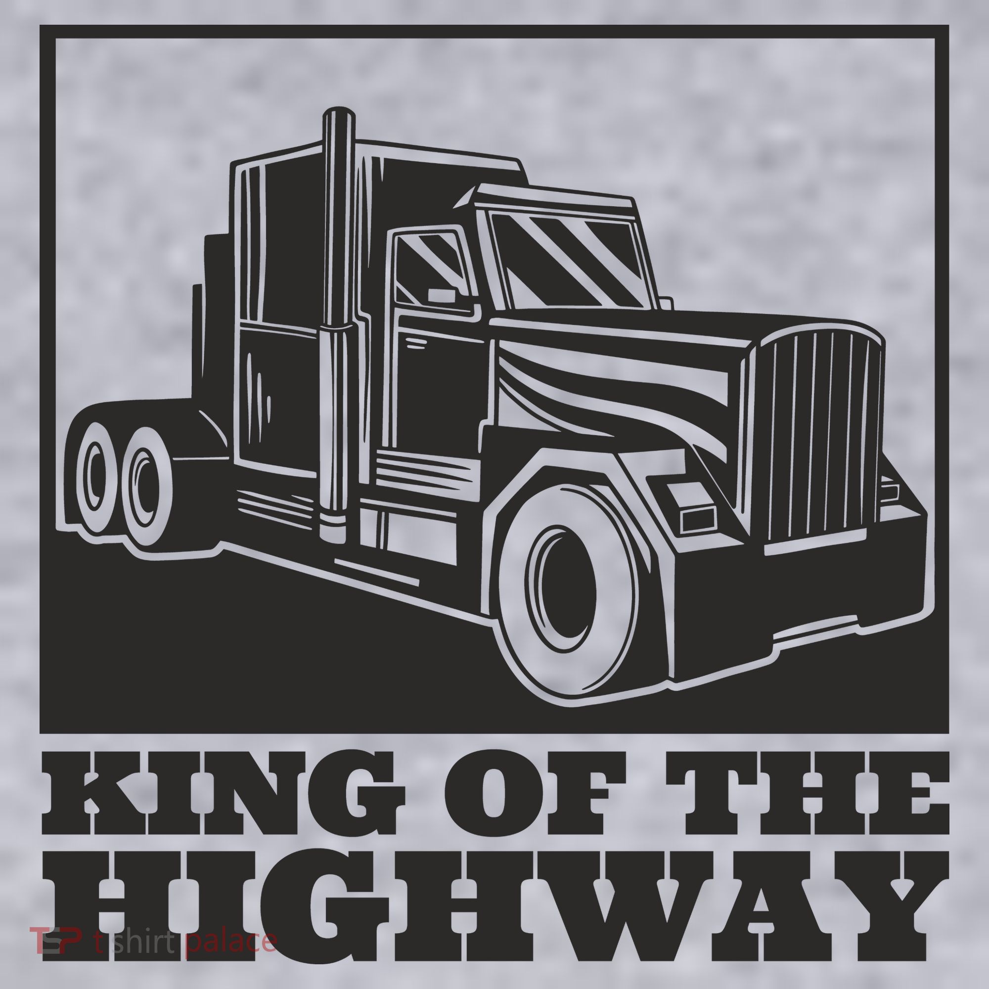King Of The Highway Trucker Women's Sweatshirt