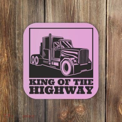 King Of The Highway Trucker Coaster