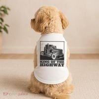 King Of The Highway Trucker Doggie Tank thumb 2
