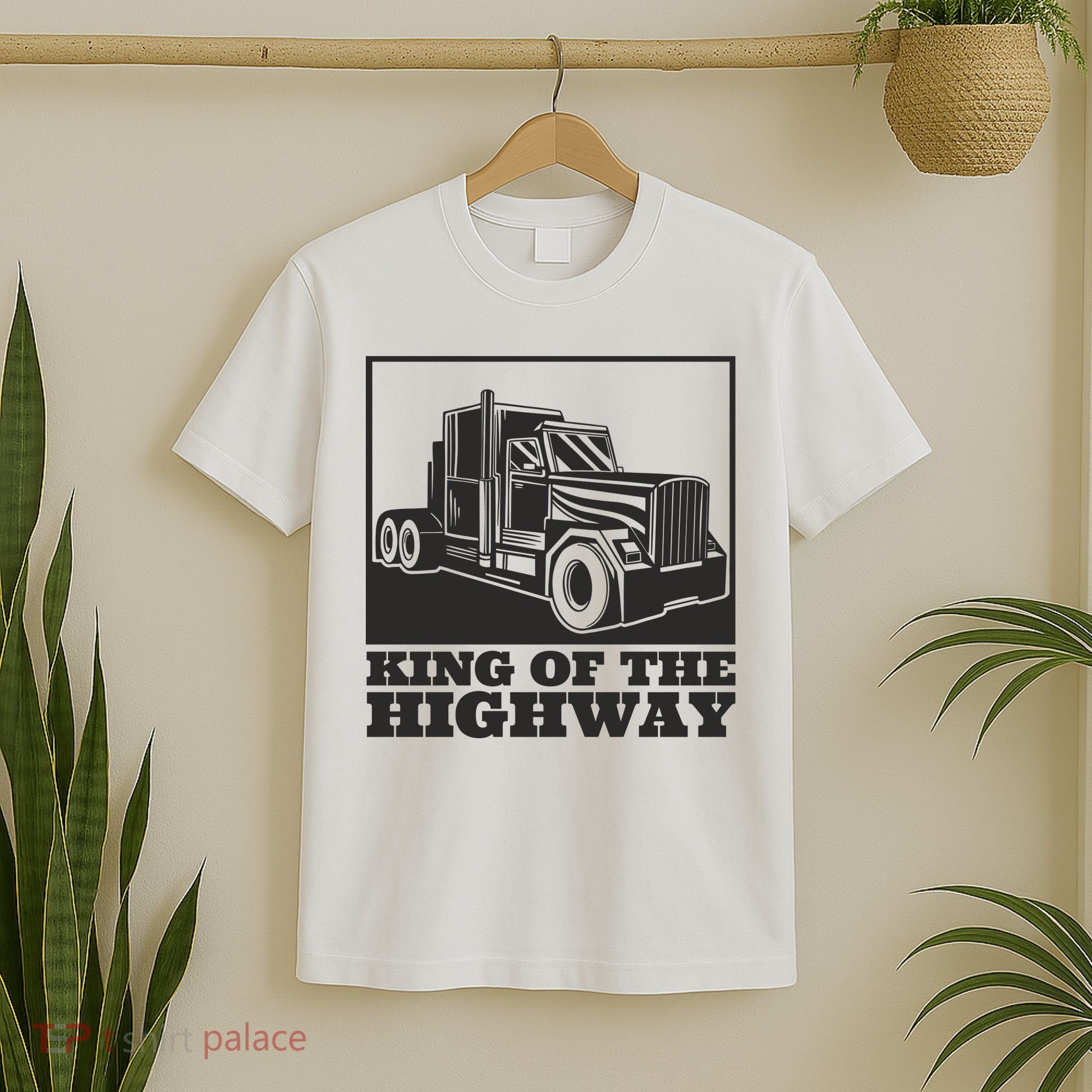 King Of The Highway Trucker T-Shirt