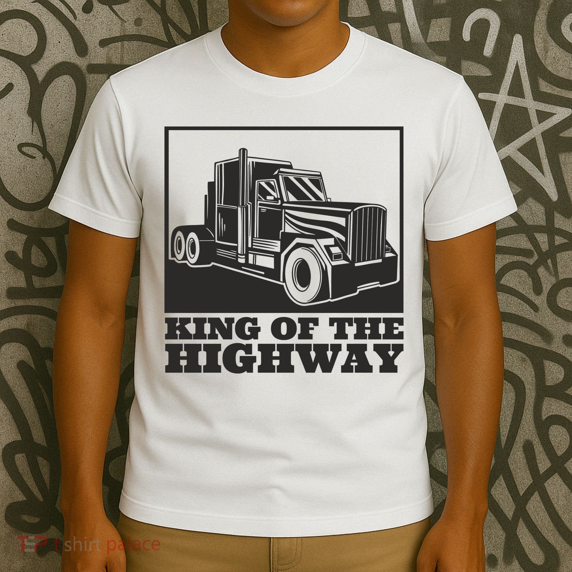 King Of The Highway Trucker T-Shirt