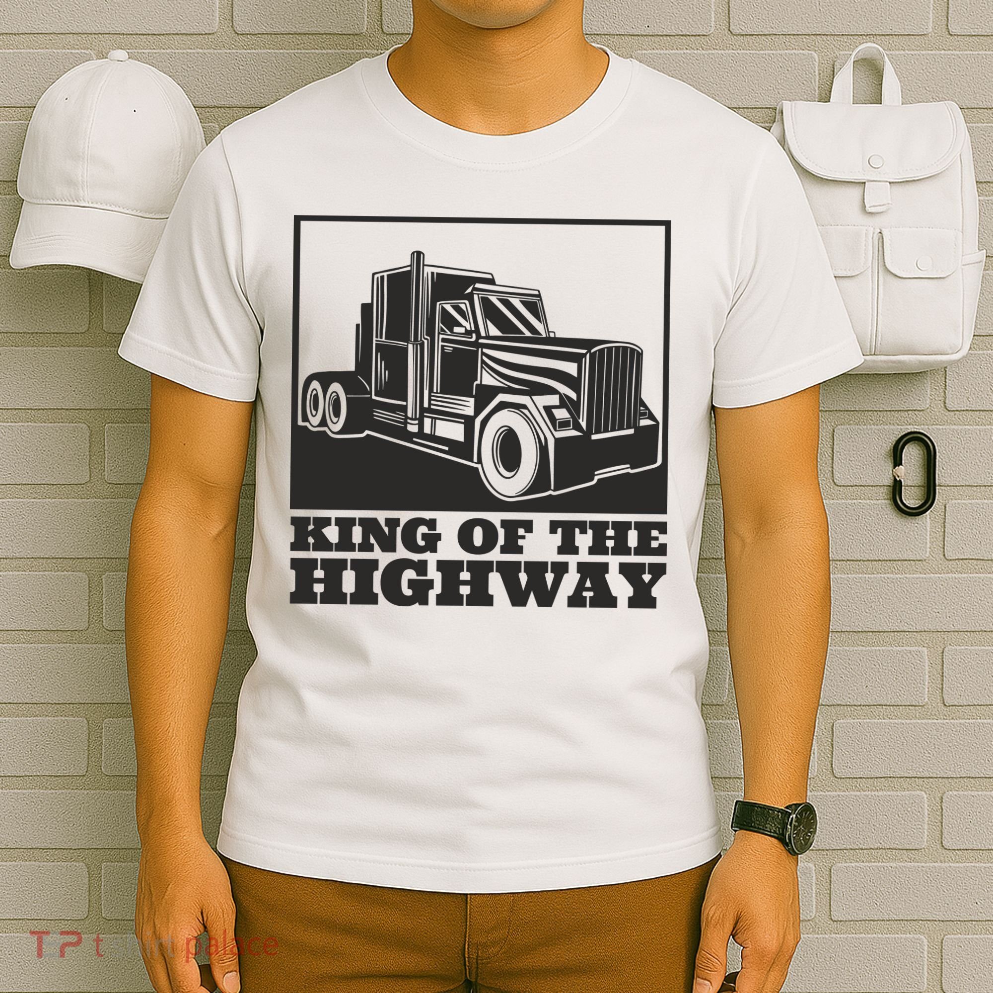 King Of The Highway Trucker T-Shirt