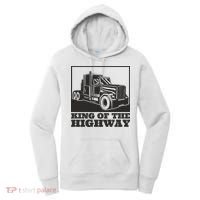 King Of The Highway Trucker Women's Hoodie thumb 0