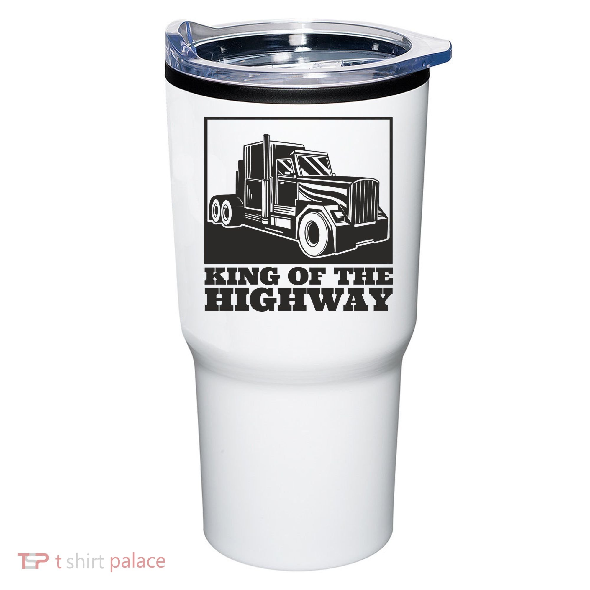 King Of The Highway Trucker Tumbler