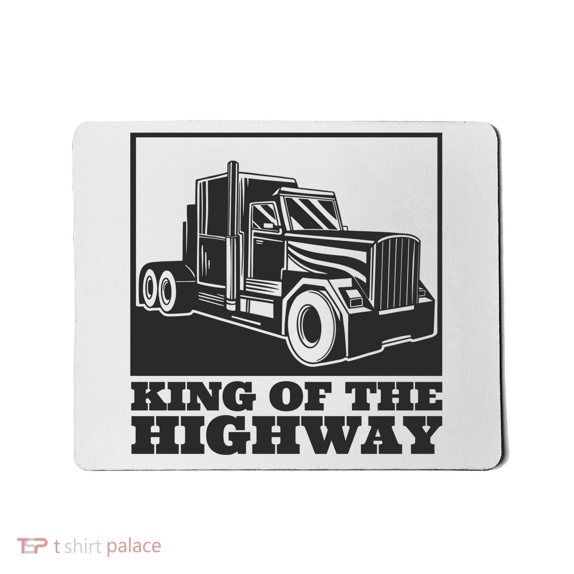 King Of The Highway Trucker Mousepad
