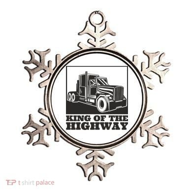 King Of The Highway Trucker Ornament