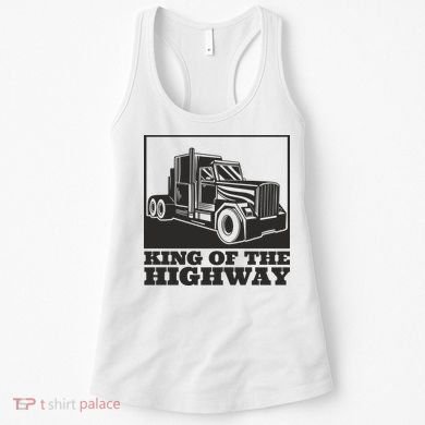 King Of The Highway Trucker Women's Tank Top
