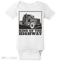 King Of The Highway Trucker Baby Bodysuit thumb 0