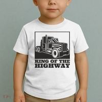 King Of The Highway Trucker Toddler T-Shirt thumb 2