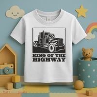 King Of The Highway Trucker Toddler T-Shirt thumb 3