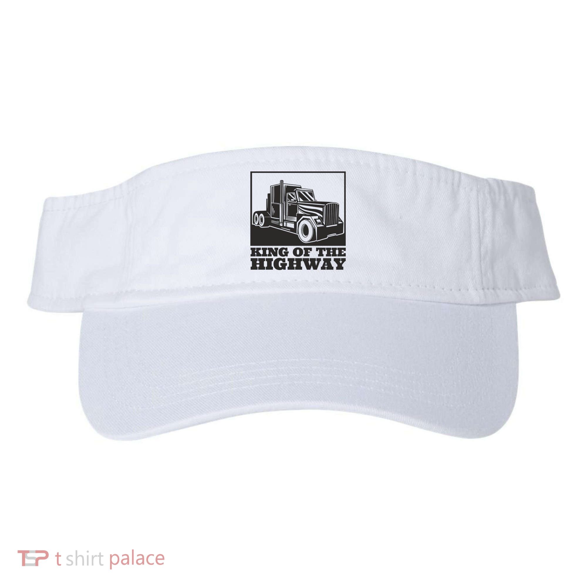 King Of The Highway Trucker Visor