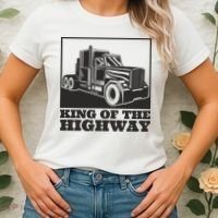 King Of The Highway Trucker Women's T-Shirt thumb 2