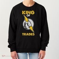 King Of Trades Electrician Women's Sweatshirt thumb 0