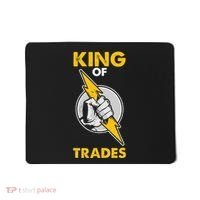 King Of Trades Electrician Mousepad thumb 0
