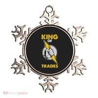 King Of Trades Electrician Ornament thumb 0