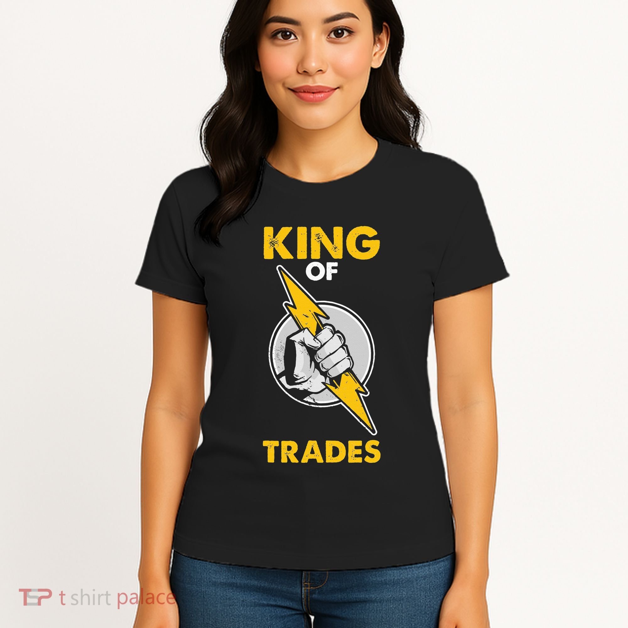 King Of Trades Electrician Women's T-Shirt