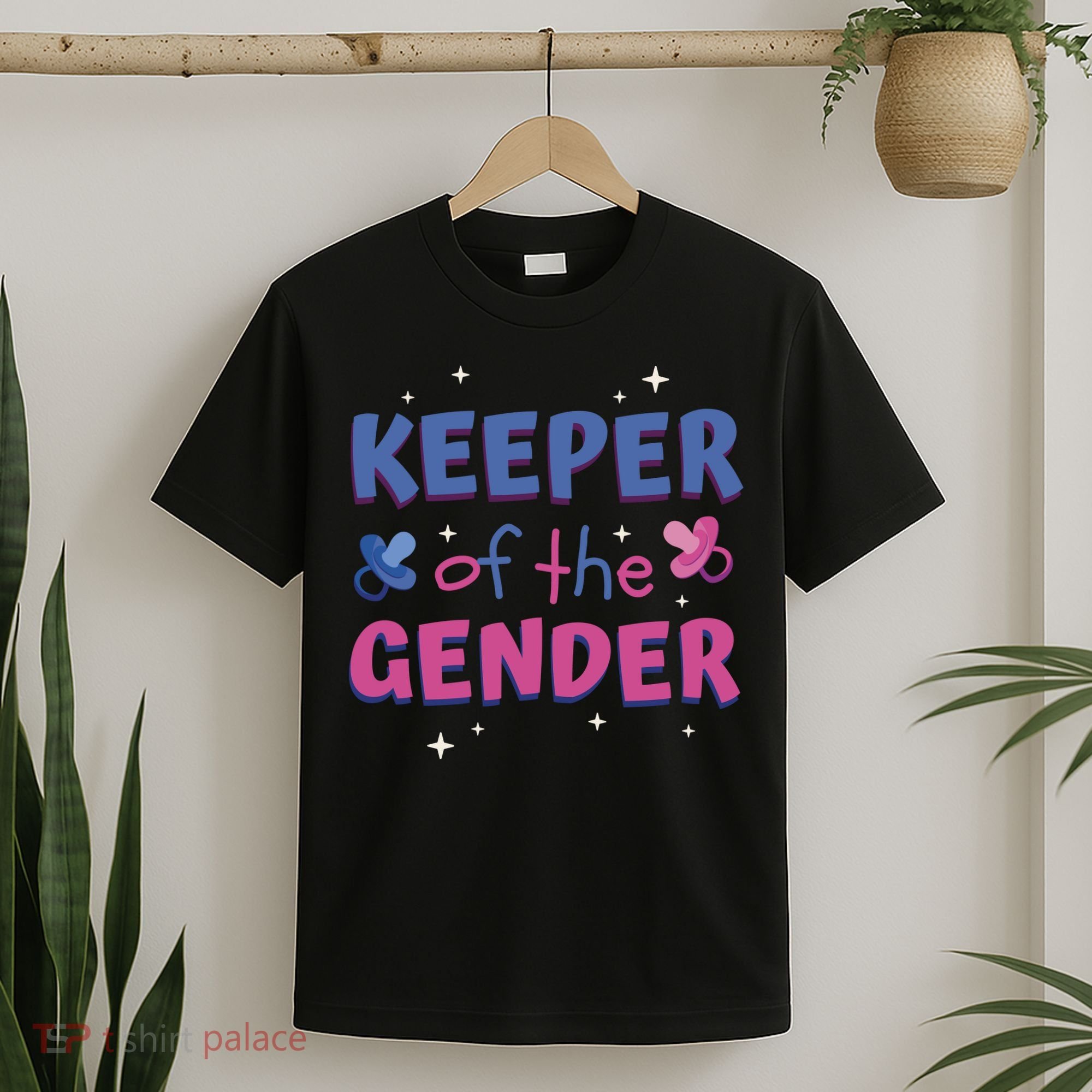 Keeper Of The Gender Pregnancy Reveal T-Shirt