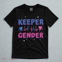Keeper Of The Gender Pregnancy Reveal T-Shirt thumb 5