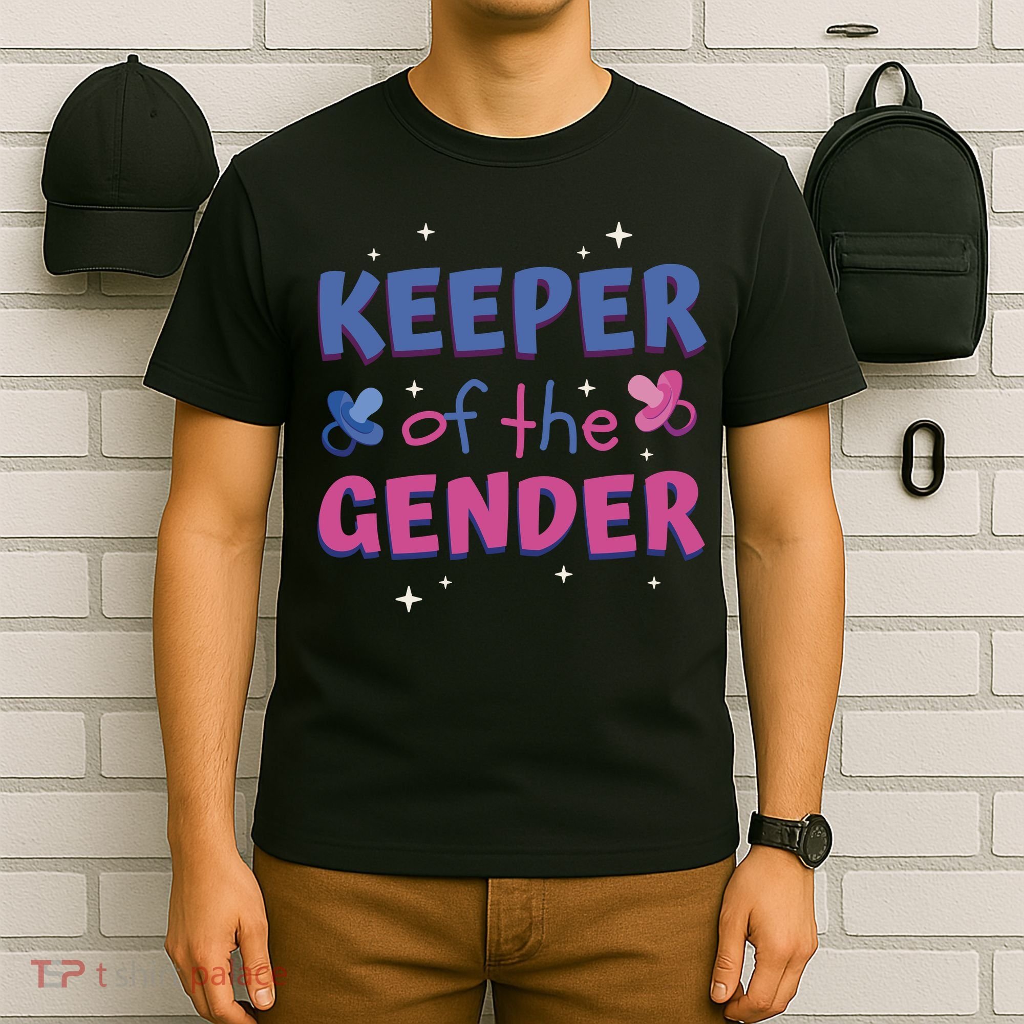 Keeper Of The Gender Pregnancy Reveal T-Shirt