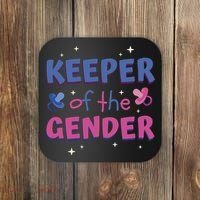 Keeper Of The Gender Pregnancy Reveal Coaster thumb 0