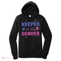 Keeper Of The Gender Pregnancy Reveal Women's Hoodie thumb 0
