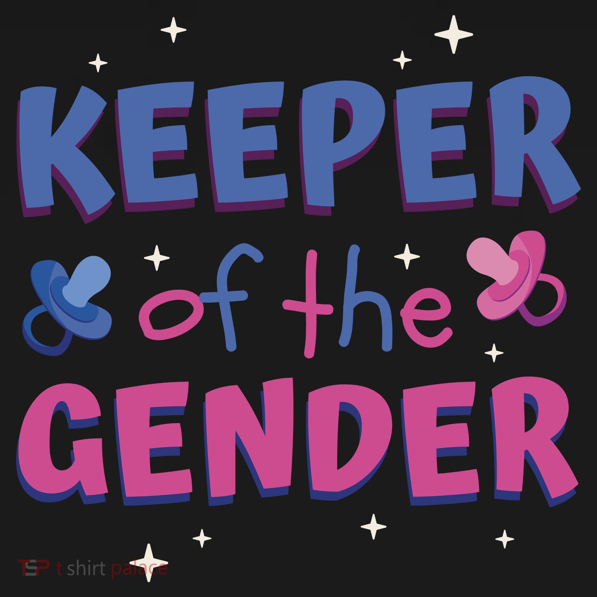 Keeper Of The Gender Pregnancy Reveal Women's Hoodie