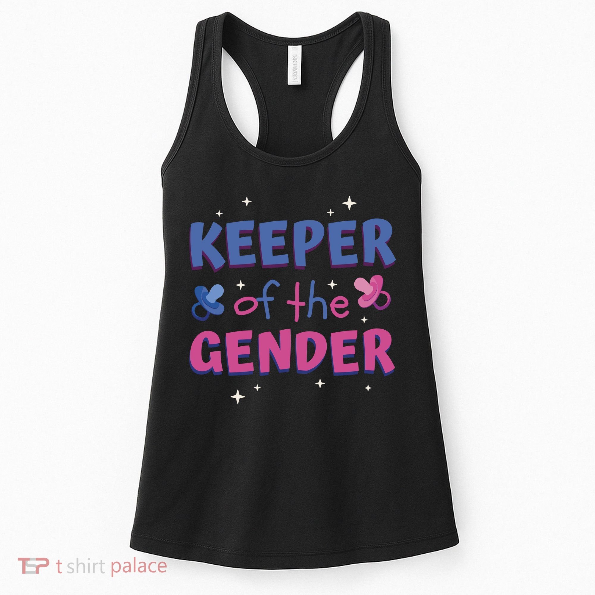 Keeper Of The Gender Pregnancy Reveal Women's Tank Top