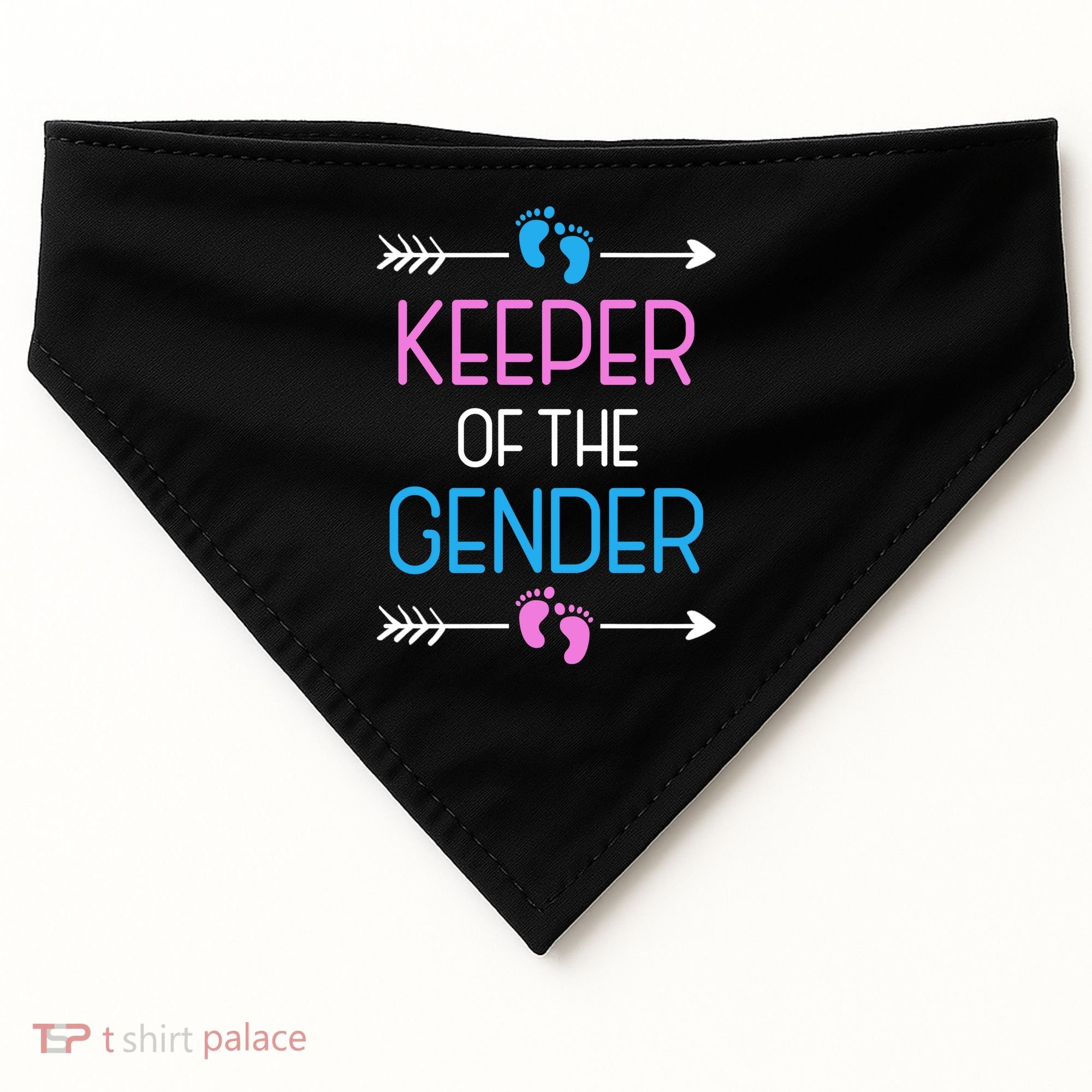 Keeper Of The Gender USA-Made Doggie Bandana
