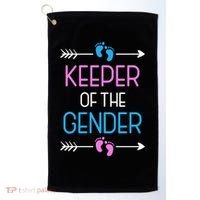 Keeper Of The Gender Golf Towel thumb 0