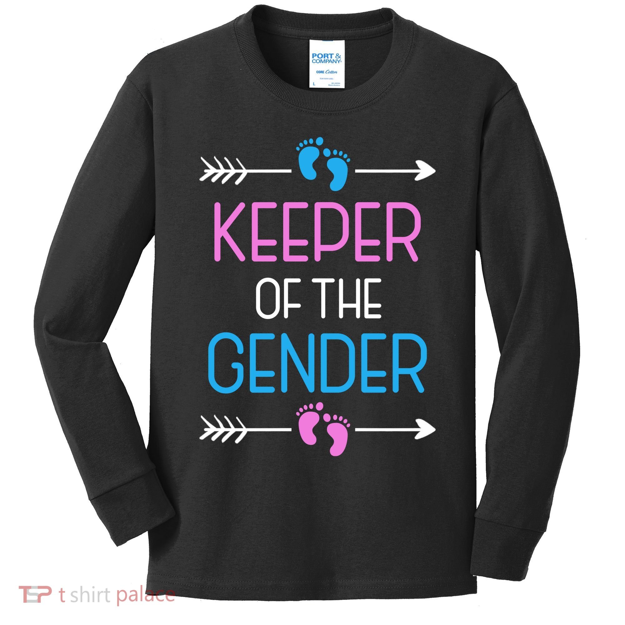 Keeper Of The Gender Kids Long Sleeve Shirt