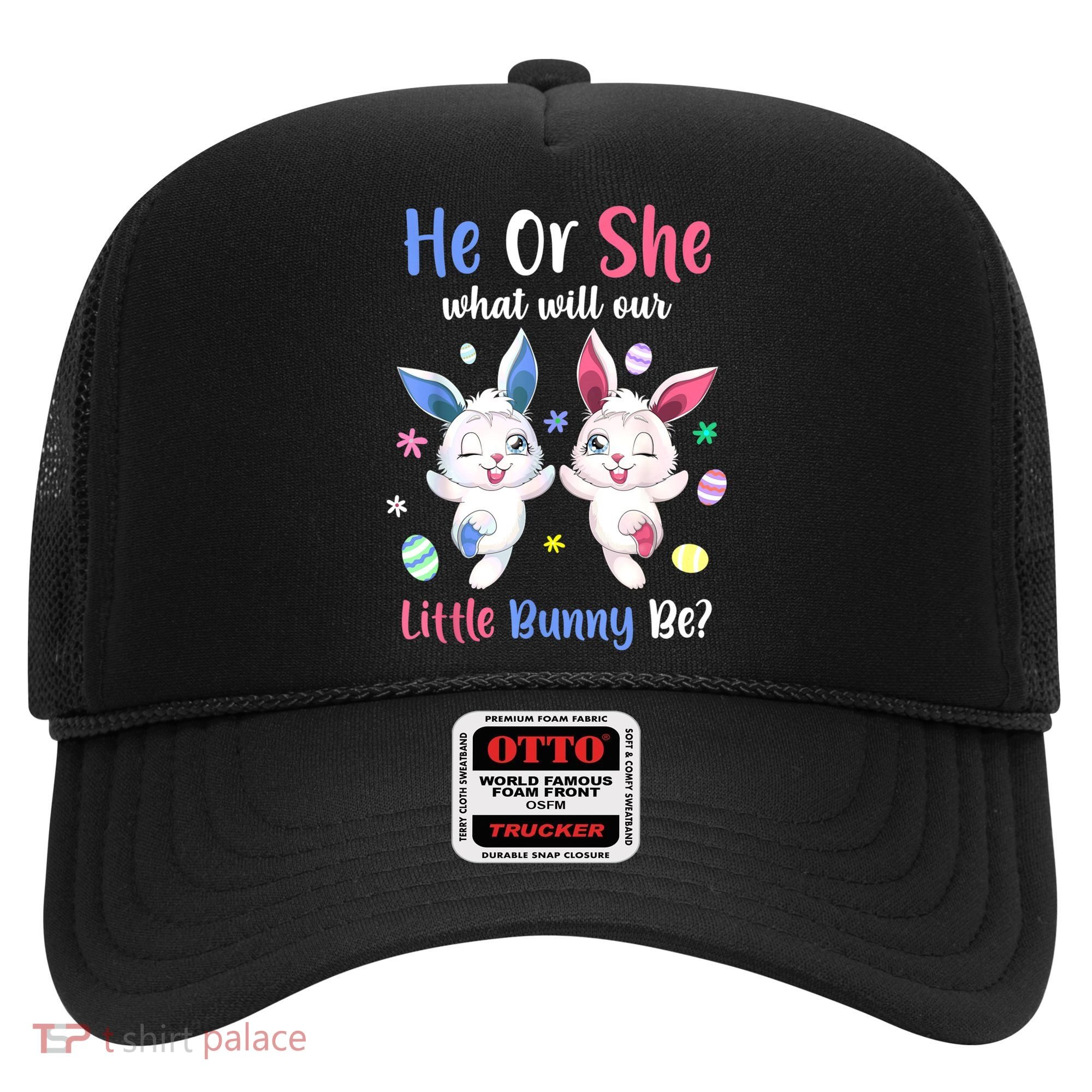 Keeper Of The Gender Bunny Happy Easter Day Gender Reveal Hat