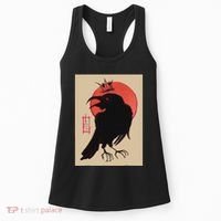King Of The Corvids For Fans Of Crows And Women's Tank Top thumb 0